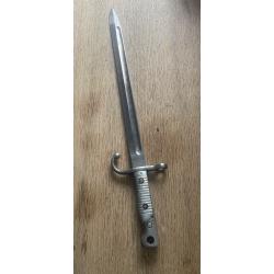 Baïonnette Mauser Argentine 1891