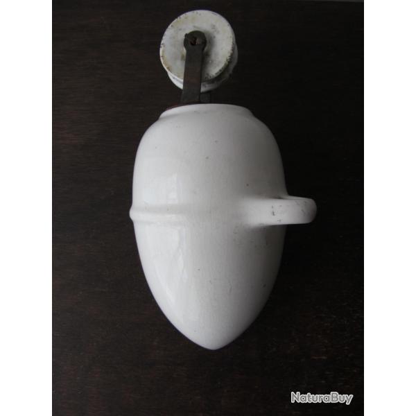 Contrepoids en porcelaine pour lustre 1900