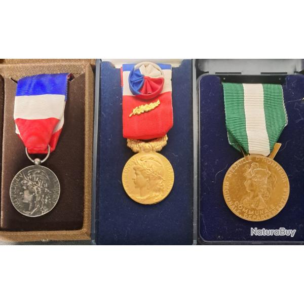 Mdailles d'Honneur du Travail