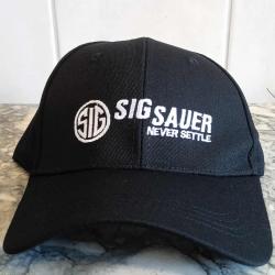 casquette sig sauer neuf noire réglable