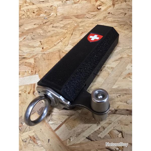 Etui de culasse K31 - (Karabiner 31 / Mousqueton 1931) - Armoirie Suisse Couleur - Sans Aimant