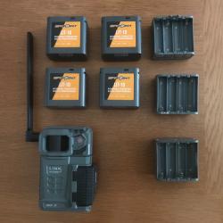 Caméra spypoint LINK MICRO LTE avec 4 batteries