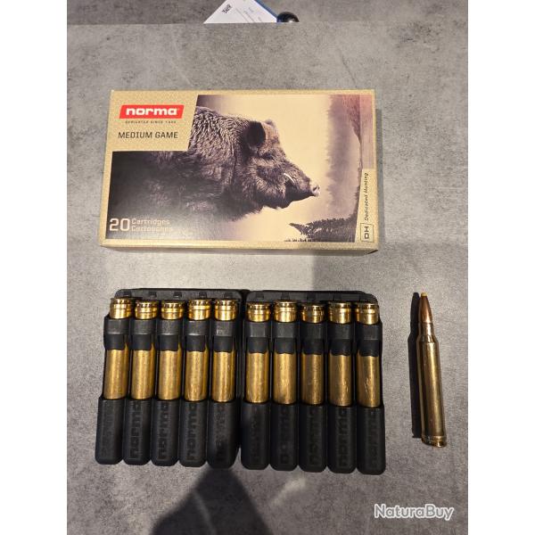 1 bote de balles norma  point plastique 300wm 11.7g 180GR