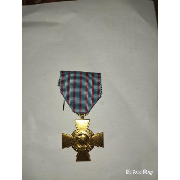 Mdaille croix du combattant