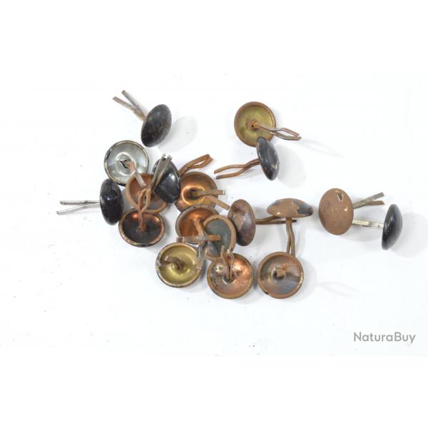 Rivet x 1 de casque Tchque Tchcoslovaque VZ28 VZ30 VZ32 dfense passive