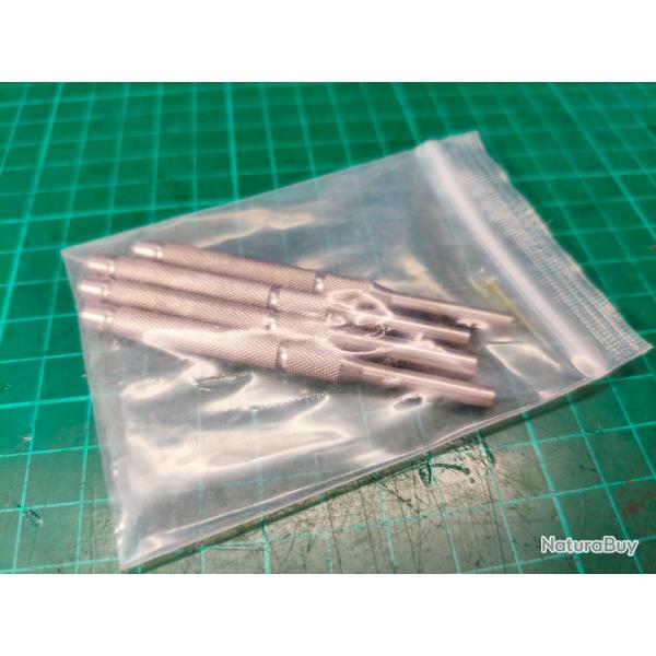 Jeu de chasse goupille inox AR15