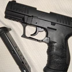 Comme neuf ! Pistolet Walters P 22 PAK. Vendu avec son lanceur self gomm M8x100