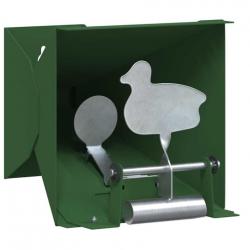 Attrapeplombs acier vert 14x14x19 cm compact et securisant