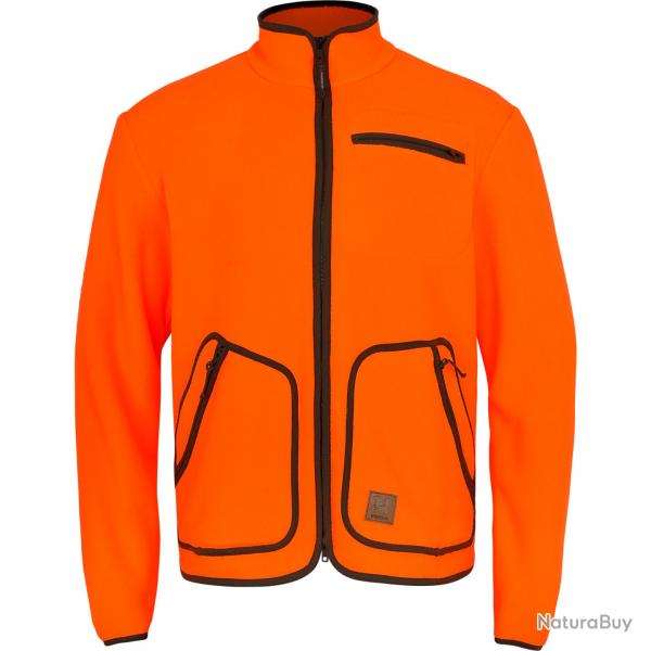 VESTE POLAIRE HARKILA WILDBOAR PRO BLAZE FLEECE ORANGE TAILLE L NEUVE