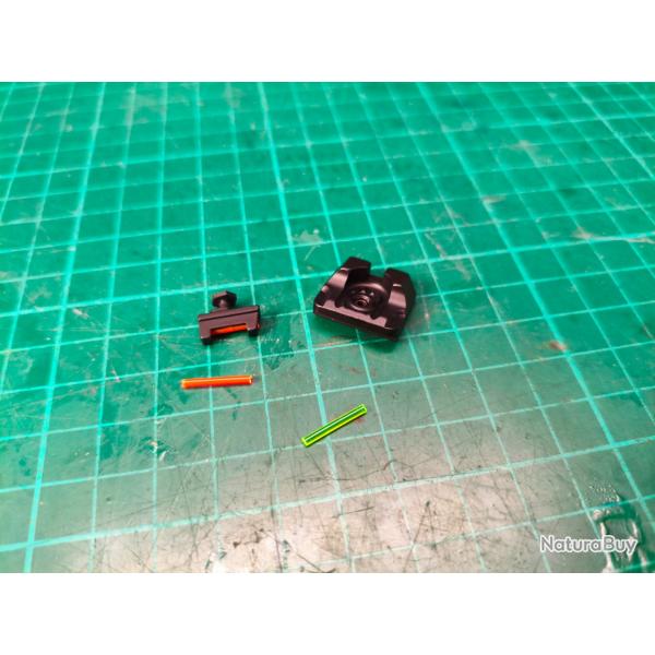 Kit visée fibre optique Glock