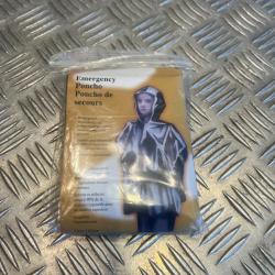 kit poncho urgent résiste intempérie pluie en couverture survie randonnee camping voyage survivalism