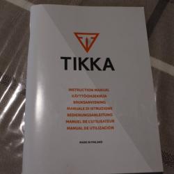 guide technique pour carabine TIKKA