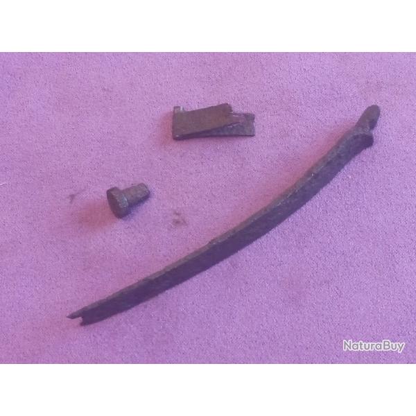 Pices pour 1873 mauvais tat. Enchres  1 euro !