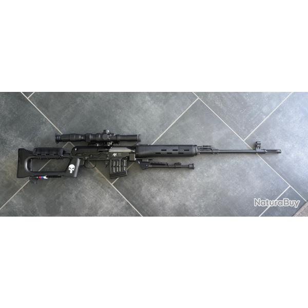 Svd Dragunov Tigr 7,62x54R tout équipé