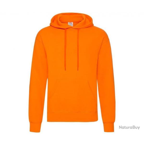Sweat Capuche 80/20 FURIOUS 280 COLORS TAILLE L ORANGE