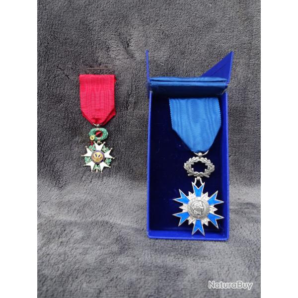 Mdailles. lgion d'honneur et mdaille du mrite