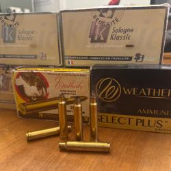 Vends 120 étuis de 300 Weatherby Magnum Jamais rechargés de marque Weatherby et Sologne .