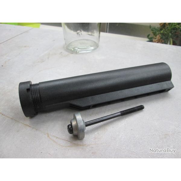 tube de crosse M4 et sa tige de fixation (G)
