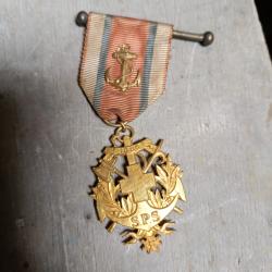 M&eacute;daille - Soci&eacute;t&eacute; Parisienne de Sauvetage