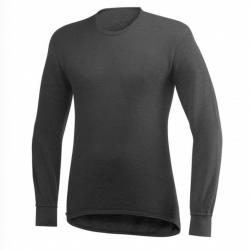 Woolpower crewneck 200 pull fin isolant thermique respirant mixte gris
