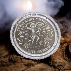 petite coupelle 14cm- Saint Michel & Parachutistes - Vive les Paras ! - Militaria  militaire legion