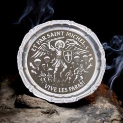 petite coupelle 9.5cm- Archange Saint-Michel & Parachutistes :Vive les Paras ! - militaire legion