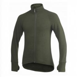 Woolpower Full Zip jacket 400 isolante thermique respirante manches longues mixte grise