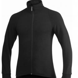 Woolpower Full Zip jacket 400 isolante thermique respirante manches longues noire mixte
