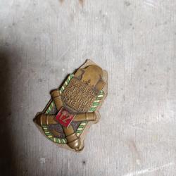 Insigne ARTILLERIE - 12e R.A