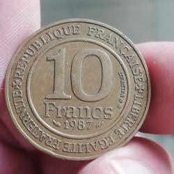 Piece 10francs 1987
