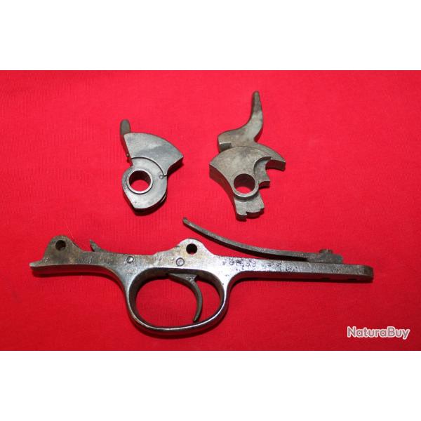 Ensemble Chien + bloc de verrouillage de percuteur et pontet pour Rolling Block.