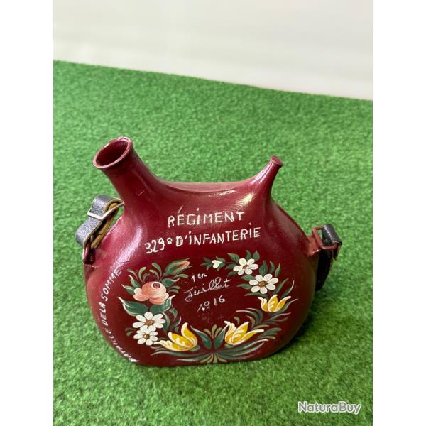 BIDON  MODLE 1877  DECOR  RECEMMENT  W W 1  1914 /1918