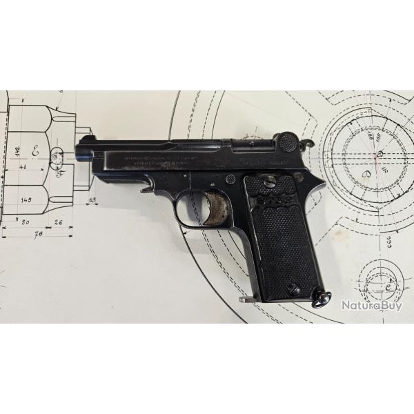 rare pistolet star modele 1914 calibre 7,65 browning
