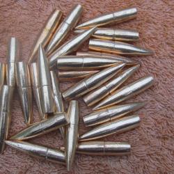 25 ogives balle D Lebel ww1 tirèes front de Marne.