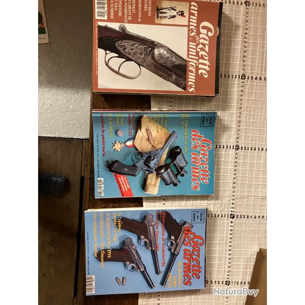Magazines: Gazette des Armes: Annes incompltes 1991, 1993, 1994