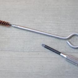 Baguette avec écouvillon laiton + Tournevis spécifique au revolver S&W