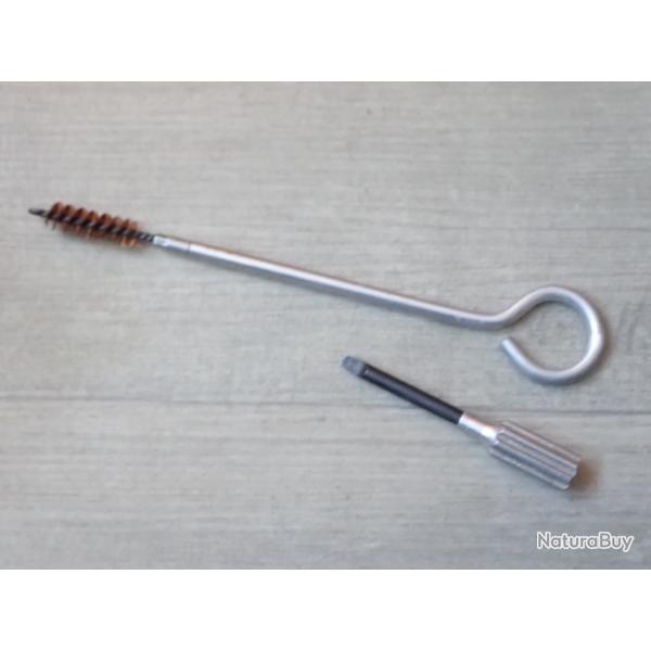 Baguette avec couvillon laiton + Tournevis spcifique au revolver S&W