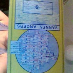 Carte michelin Vannes- Angens - 63  -