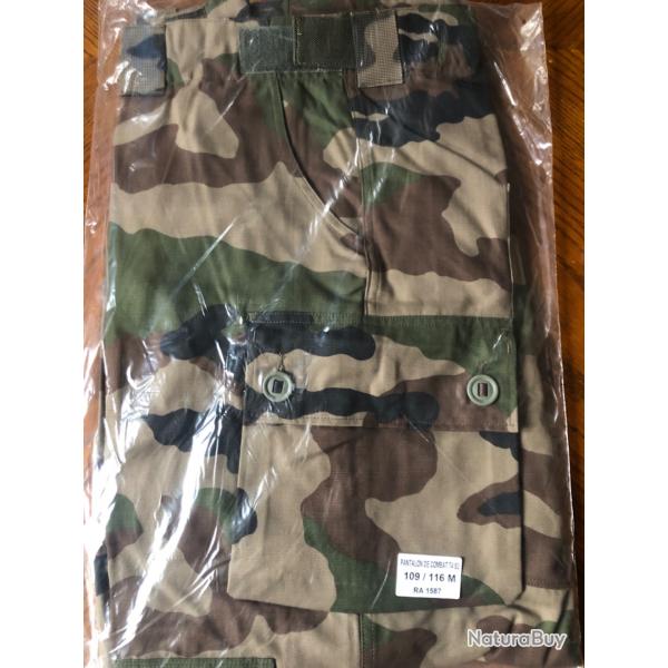 Pantalon trs grande taille  109/116 M. camouflage