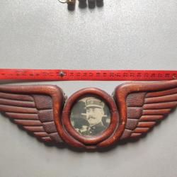 Portrait du célèbre aviateur MAILLOLS