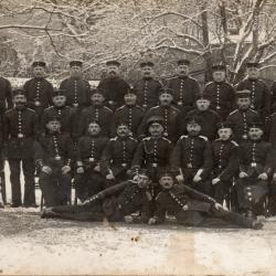 CPA -  Un Groupe Soldat Allemand - N°4111