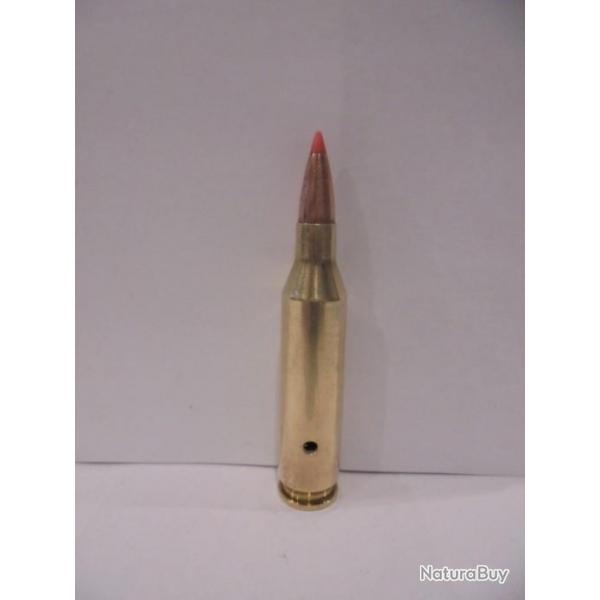 UNE  cartouche cal.243 WINCHESTER NEUTRALISEE  BALLE "SST HORNADY"  .