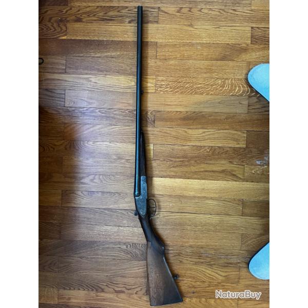 Fusil de chasse franais sign Louis Faur - 1 SANS PRIX DE RSERVE !!