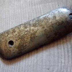 Plaque de couche pour fusil K11 suisse, Schmidt Rubin. A voir