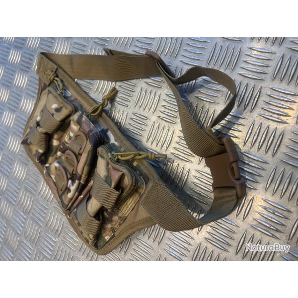 sac banane camo style militaire tactique pour sport randonnee
