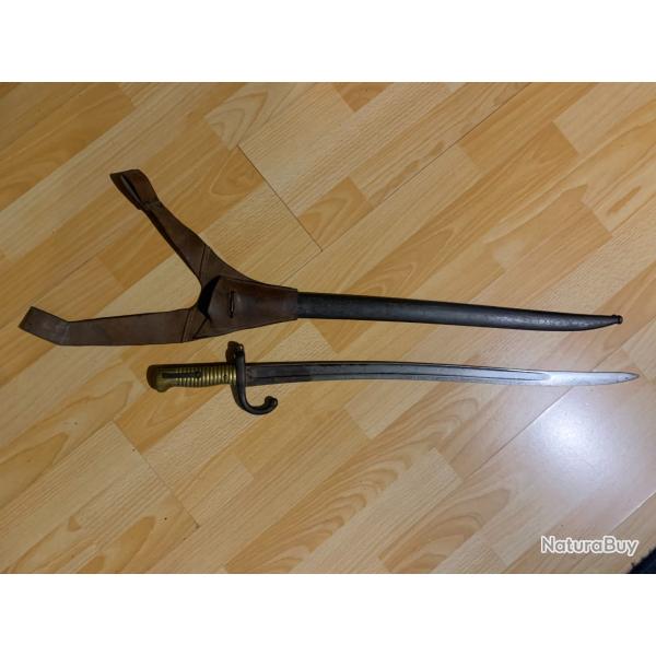 ww1 baionnette juillet 1874  militaria