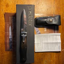 MIKOV Predator RWL34 manche corne de buffle d'eau.