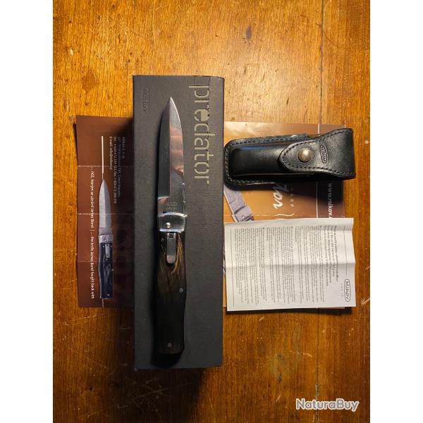 MIKOV Predator RWL34 manche corne de buffle d'eau.