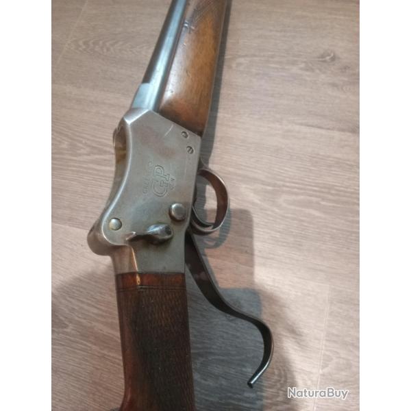 Fusil Anglais GREENER MAKER BIRMINGHAM ENGLAND GP GUN  systme martini en calibre 12/70
