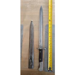 Ba&iuml;onnette Mauser Uruguay M1908 - Excellent &eacute;tat